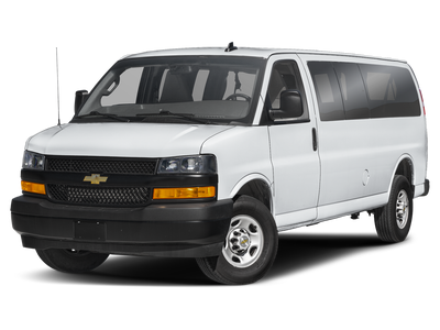 2024 Chevrolet Express 3500 Passenger LT Extended Van 3D