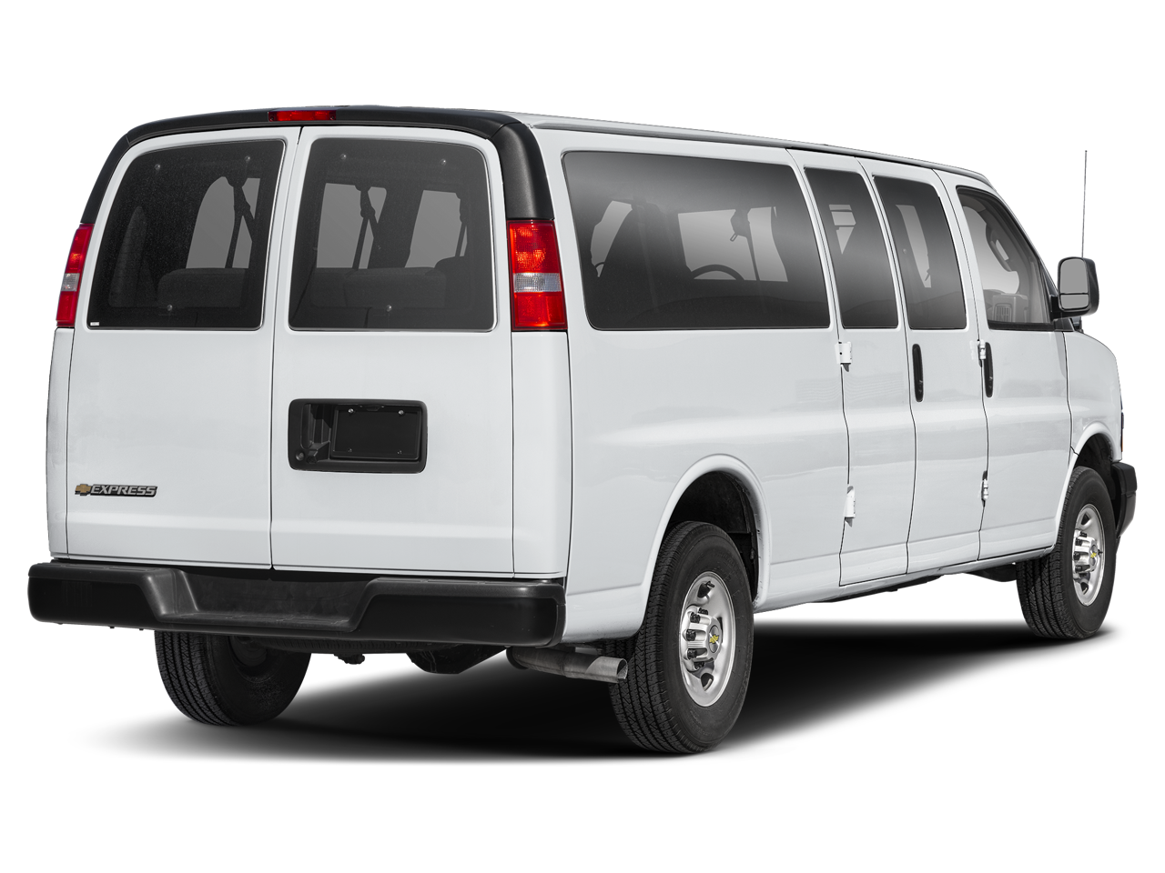 2024 Chevrolet Express 3500 Passenger LT Extended Van 3D