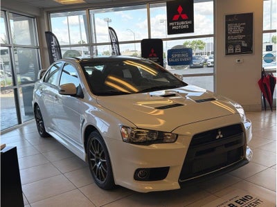 2015 Mitsubishi Lancer Evolution Final Edition Sedan 4D