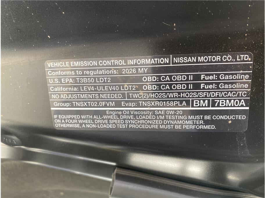 2026 Nissan Murano Platinum Sport Utility 4D