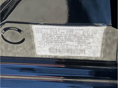 2025 Nissan Versa S Sedan 4D