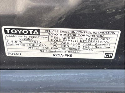 2024 Toyota Camry SE Sedan 4D