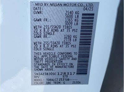 2025 Nissan Murano SV Sport Utility 4D