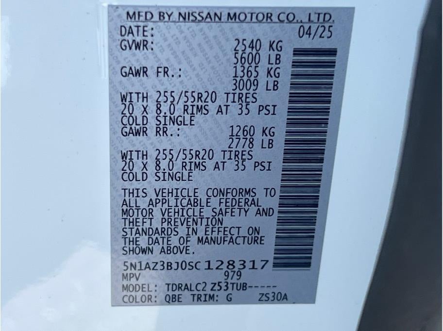 2025 Nissan Murano SV Sport Utility 4D