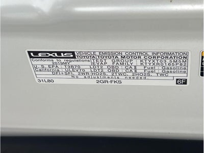 2019 Lexus RX RX 350L Sport Utility 4D