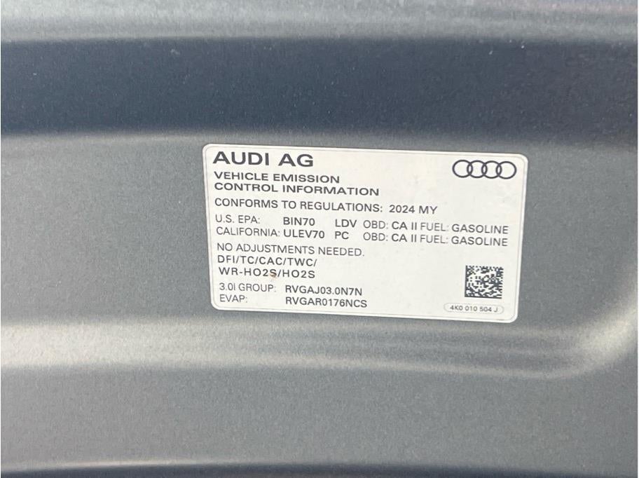 2024 Audi A6 55 TFSI Premium Plus Sedan 4D