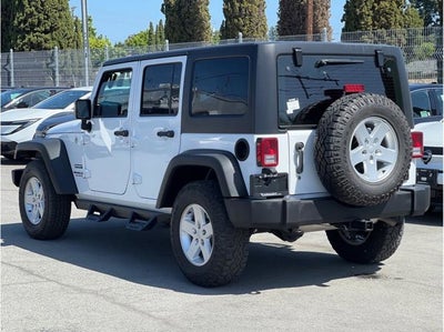 2017 Jeep Wrangler Unlimited Sport S Sport Utility 4D