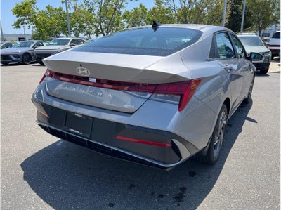 2025 Hyundai Elantra Hybrid Blue