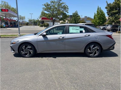 2025 Hyundai Elantra Hybrid Blue